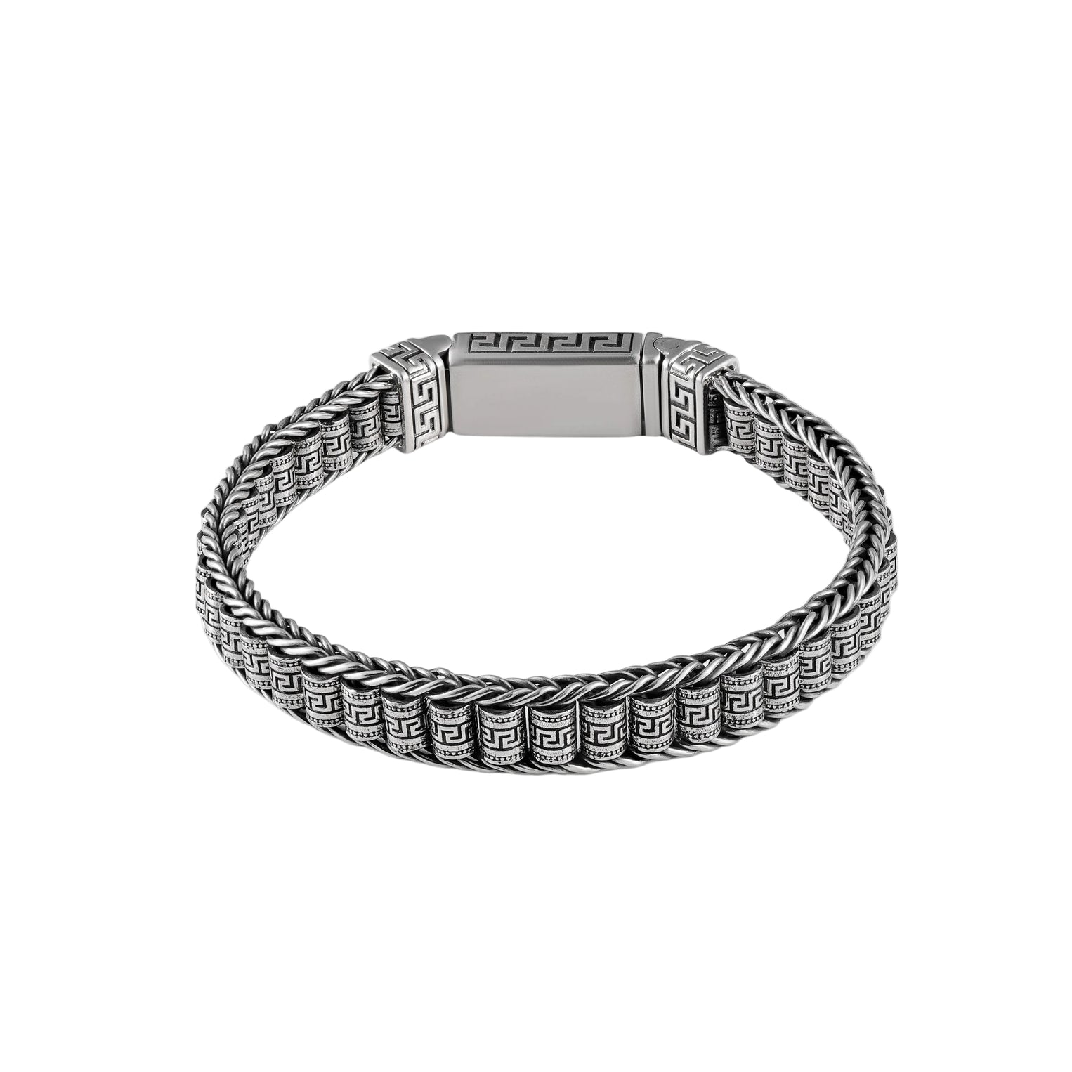 Revolving Greek Key Bracelet