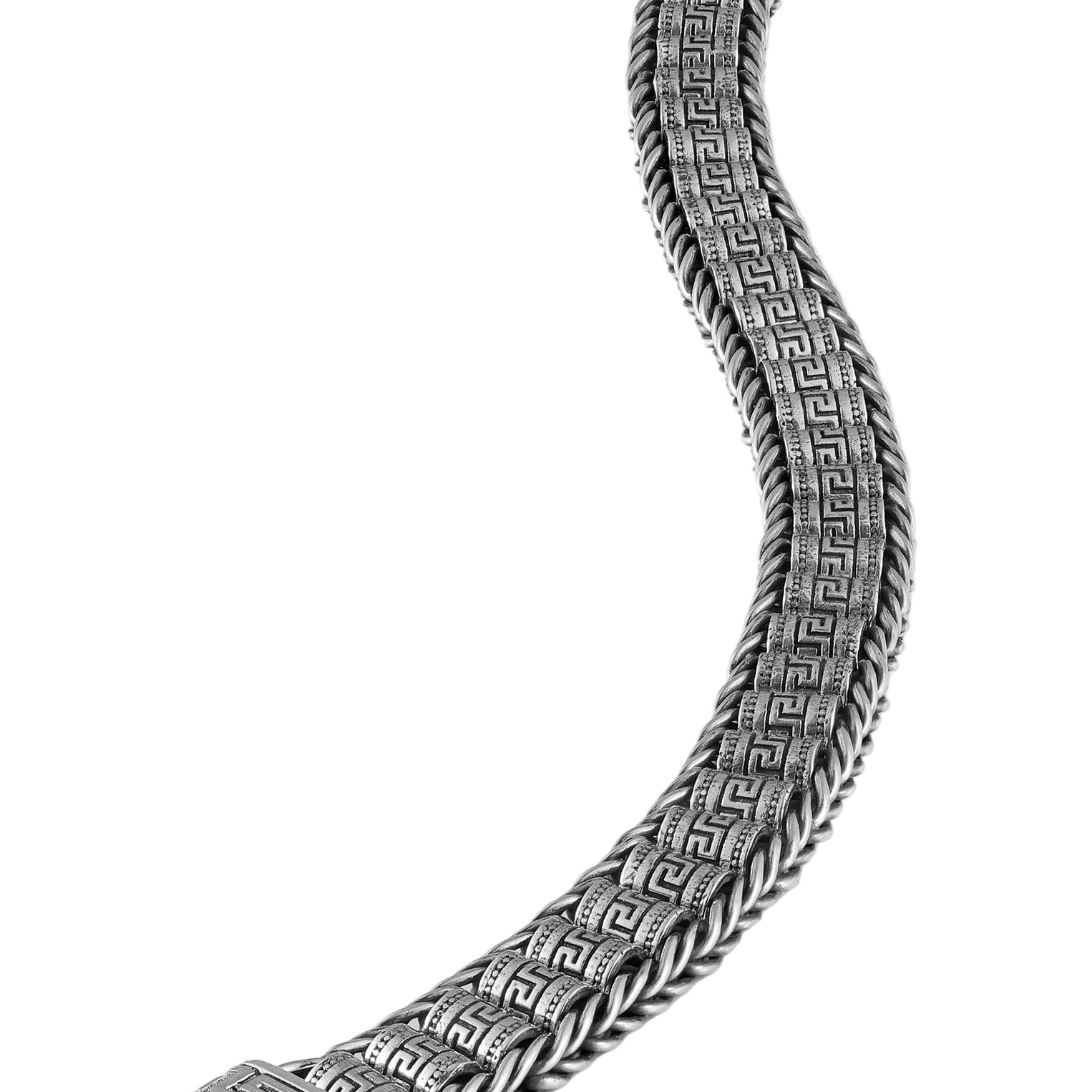 Revolving Greek Key Bracelet