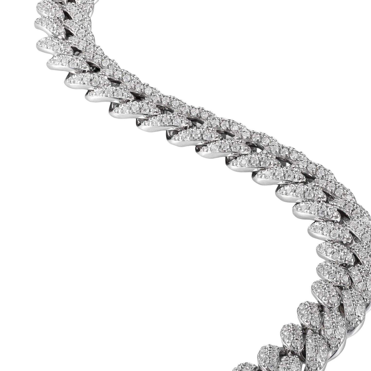 Full Pave Iced Cuban Bracelet