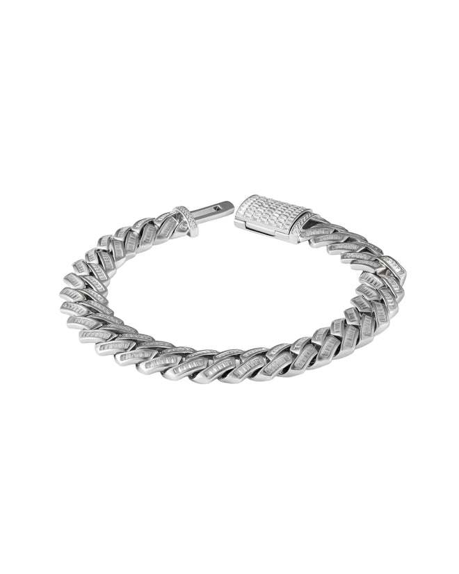 Baguette Cuban Bracelet 8MM