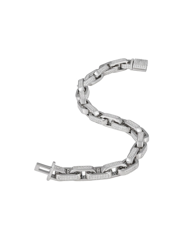 Iced Box Link Bracelet