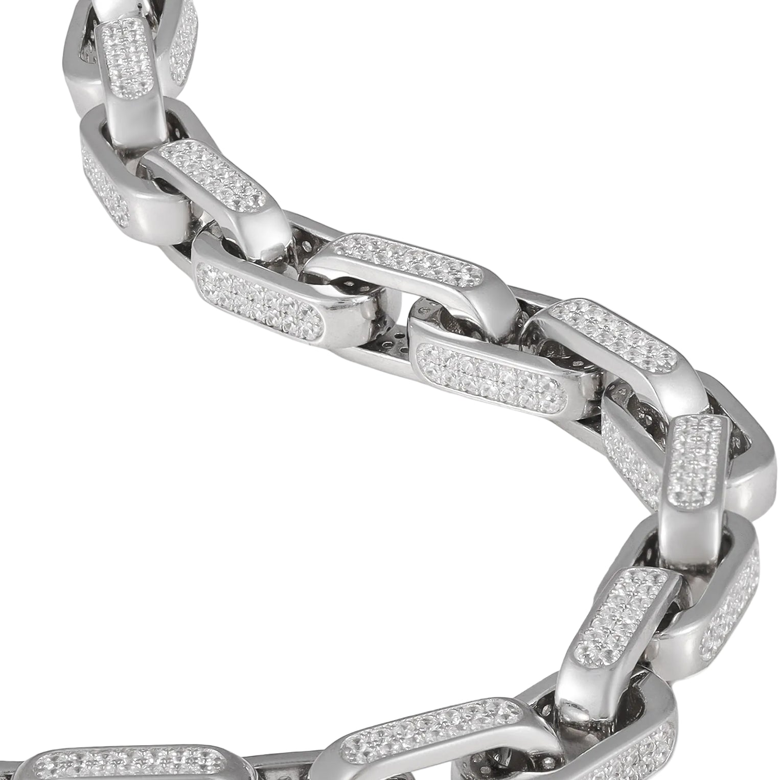 Iced Box Link Bracelet