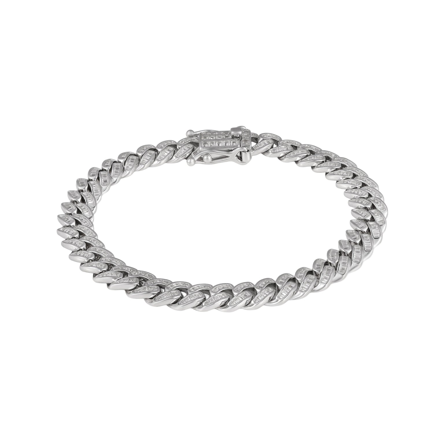 Baguette Cuban Bracelet 5MM