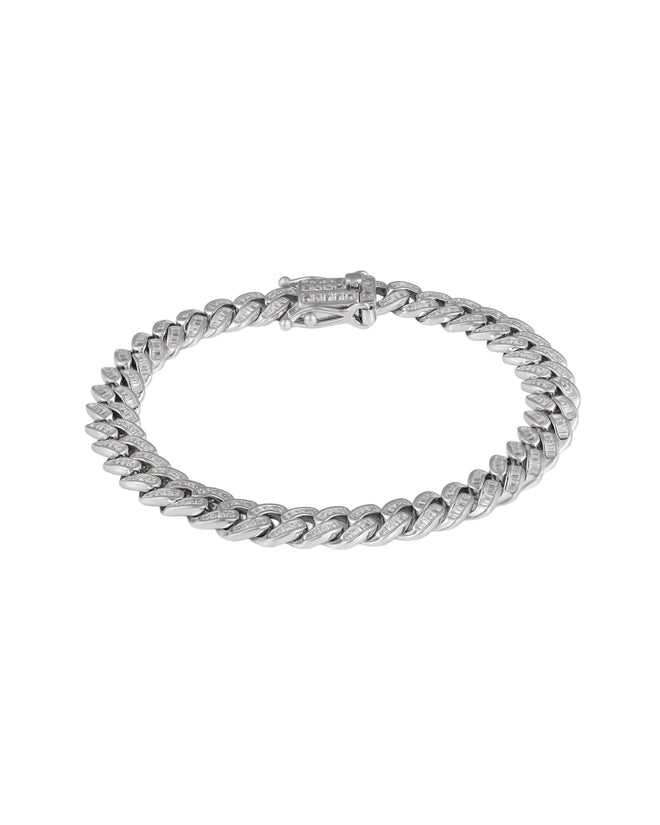 Baguette Cuban Bracelet 5MM