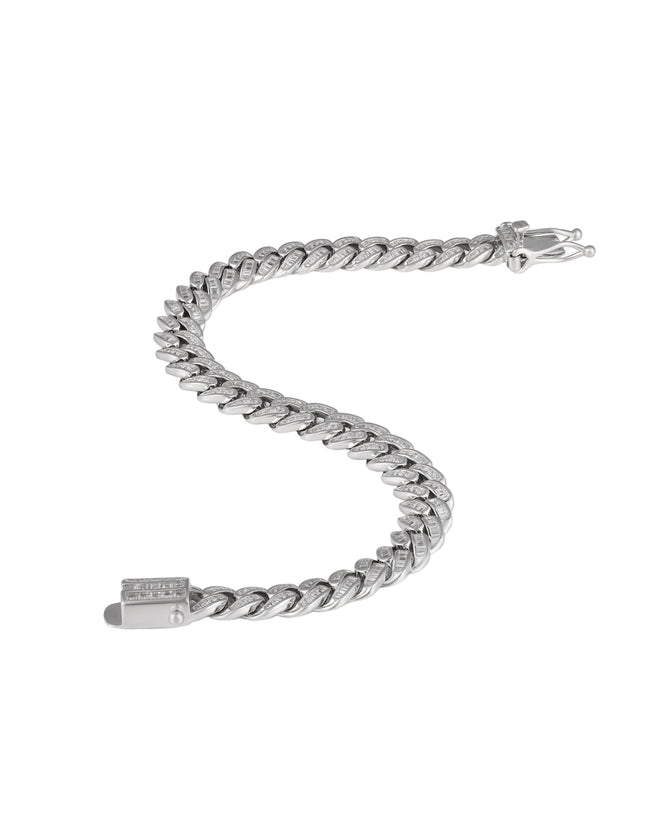 Baguette Cuban Bracelet 5MM