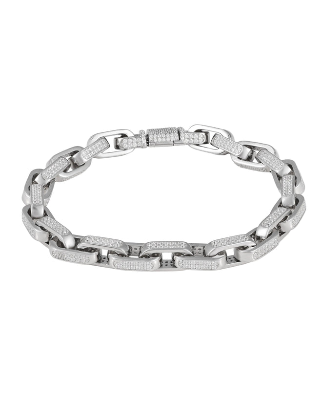 Iced Box Link Bracelet