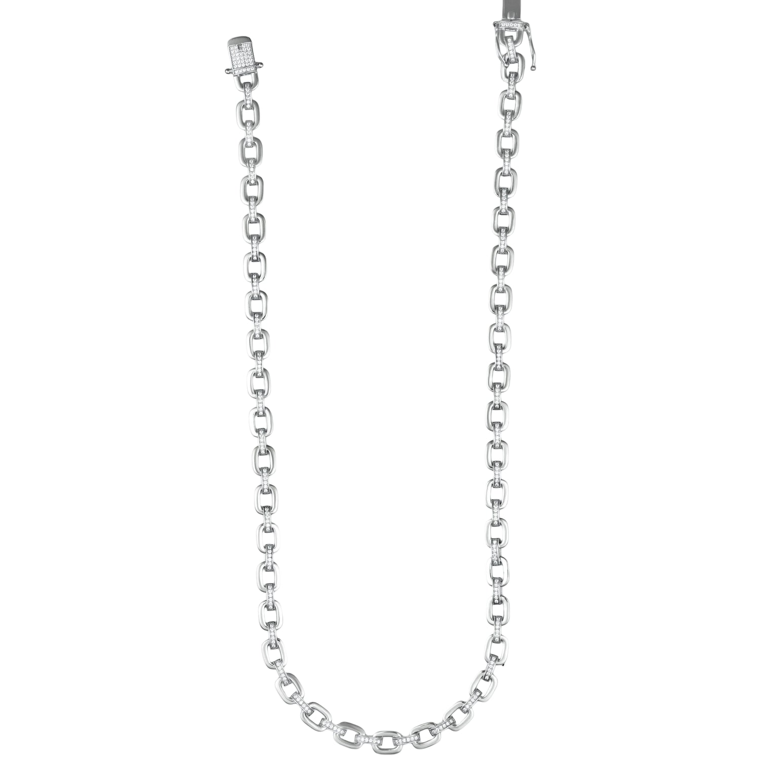 Half Iced Cable Link Chain