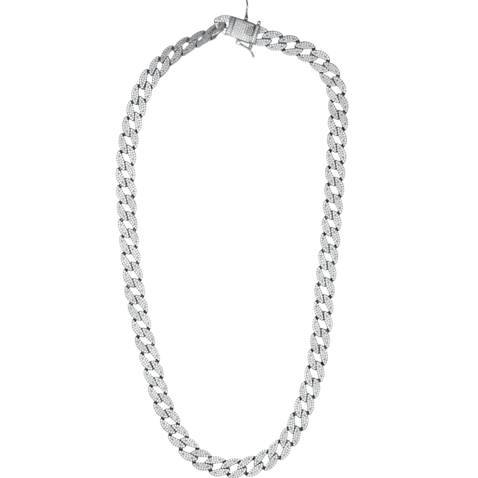 Full Pave Iced Cuban Chain