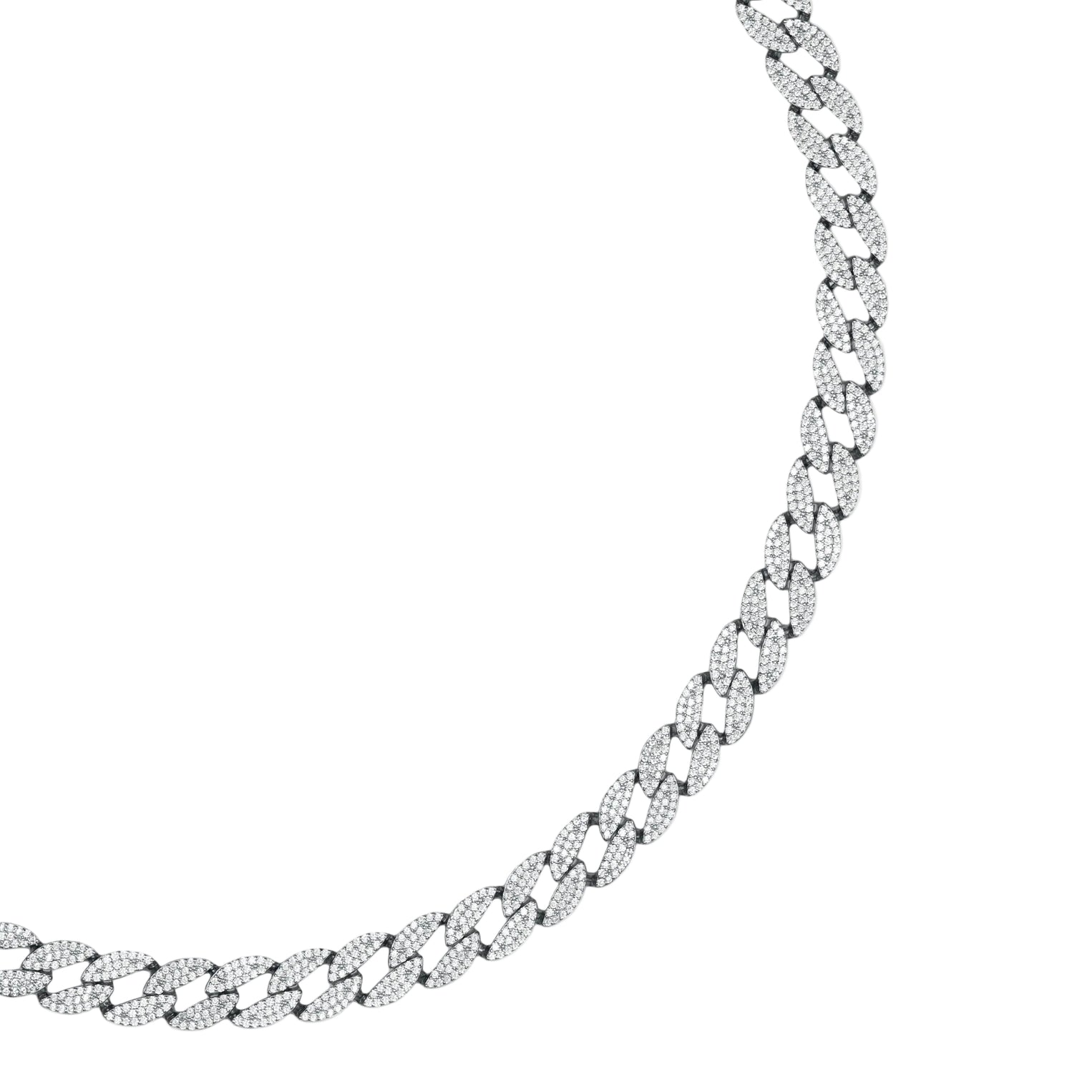 Full Pave Iced Cuban Chain
