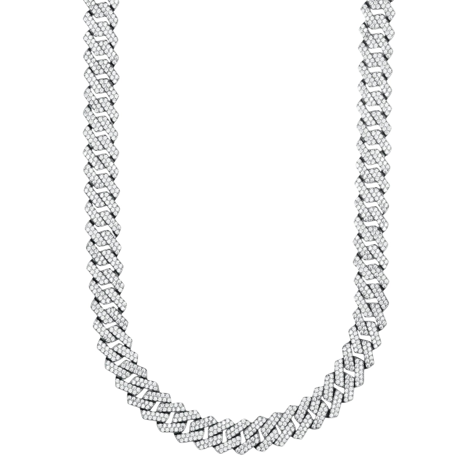 Prong Link Iced Cuban 10MM