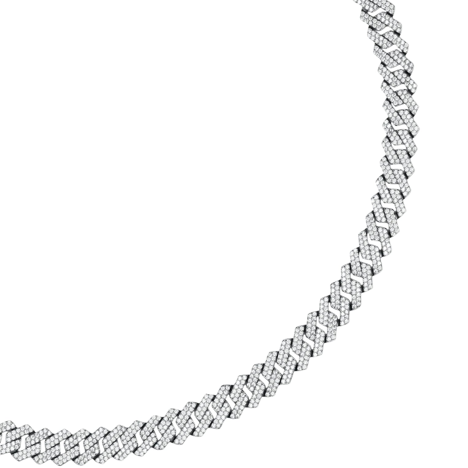 Prong Link Iced Cuban 10MM
