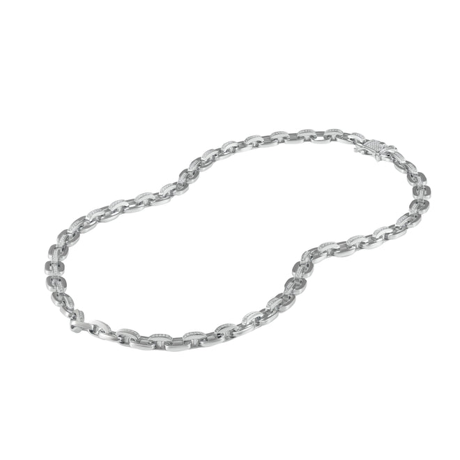 Half Iced Cable Link Chain