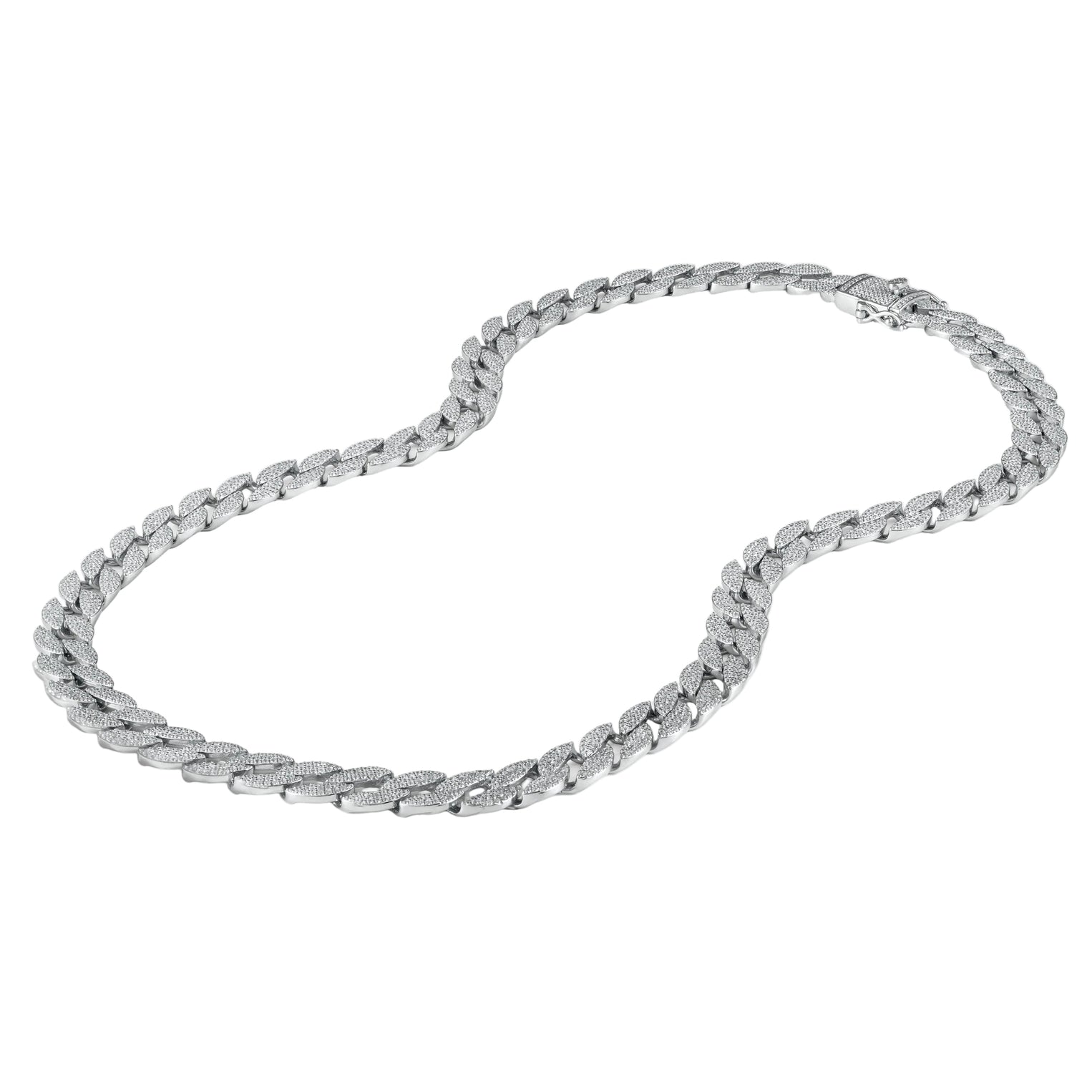 Full Pave Iced Cuban Chain