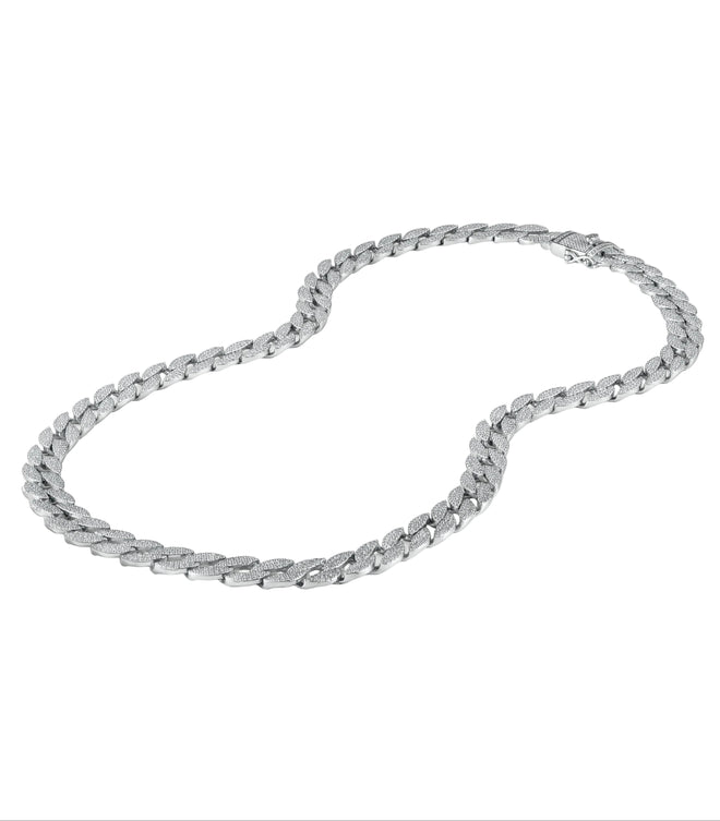 Full Pave Iced Cuban Chain