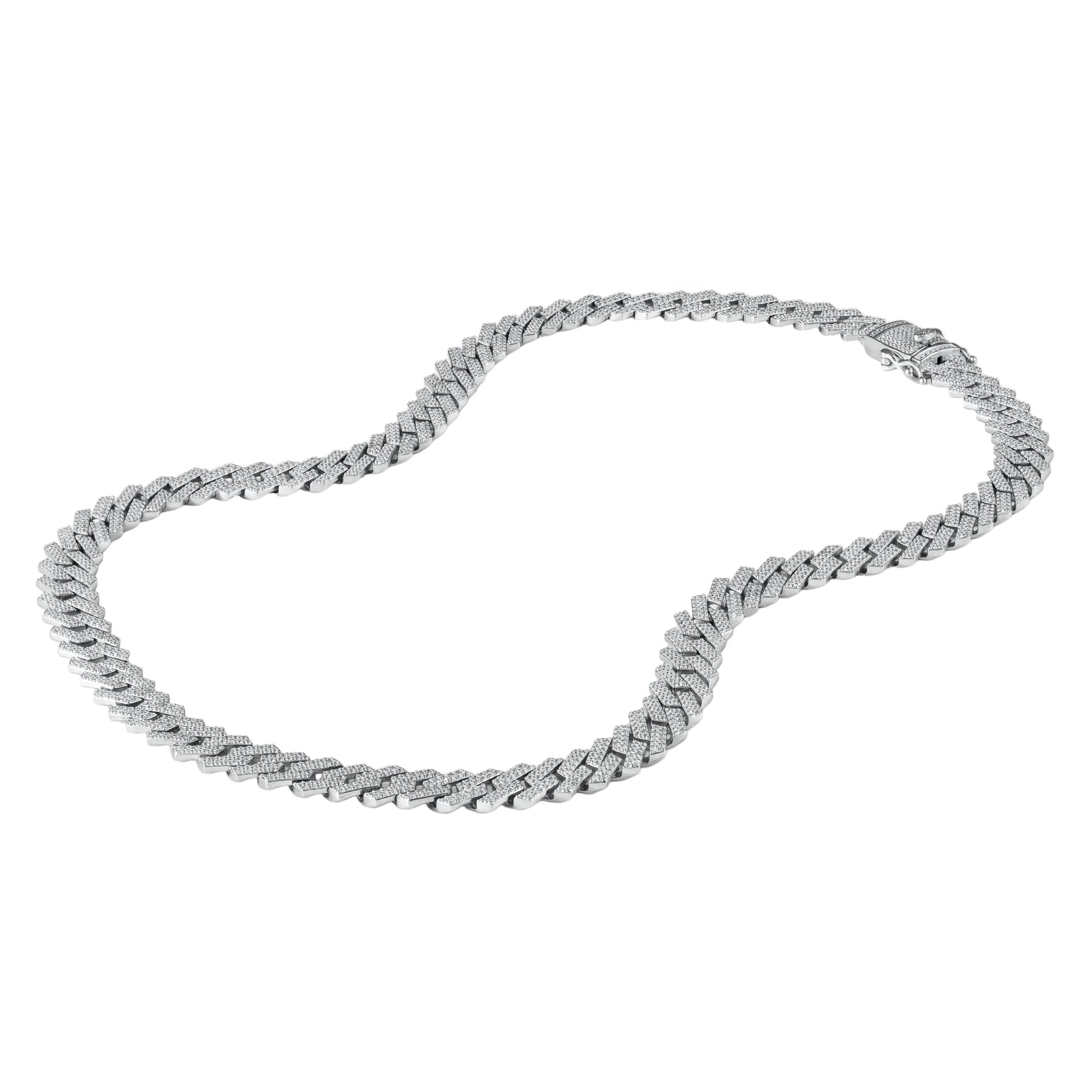 Prong Link Iced Cuban 10MM