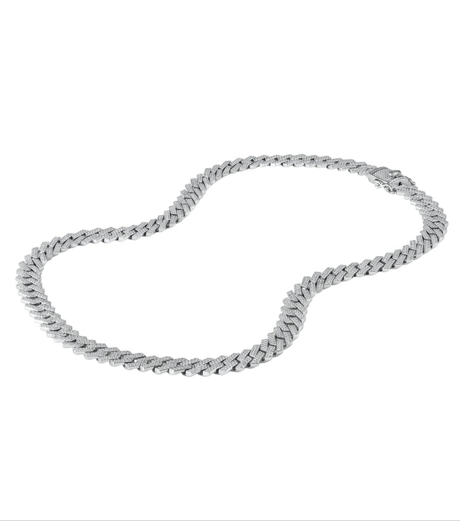 Prong Link Iced Cuban 10MM