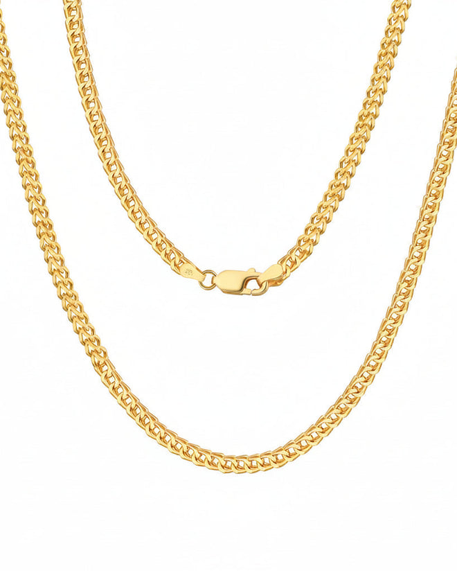 Double Curb Cuban Chain (Gold)