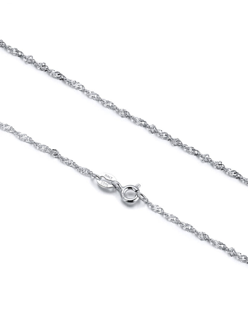 Twisted Curb Rope Chain