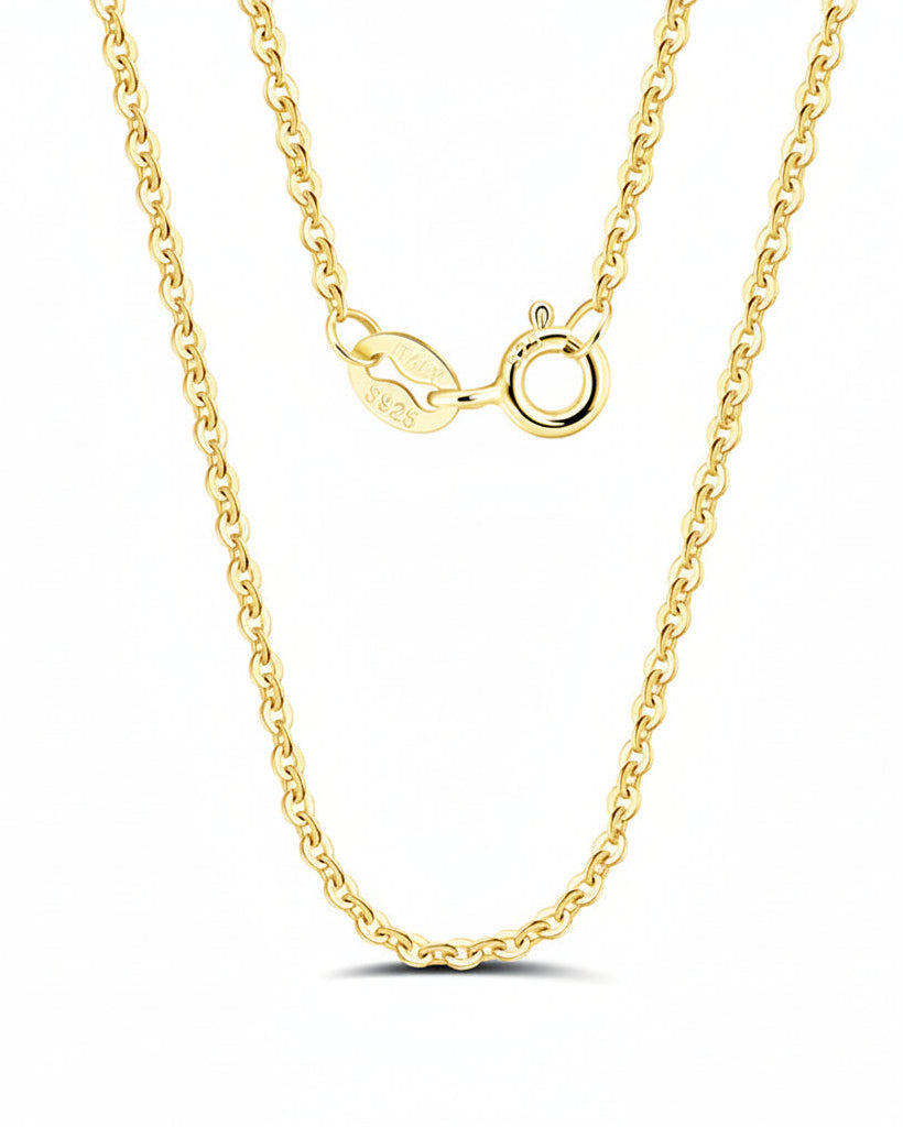 Cable Link Chain (Gold)