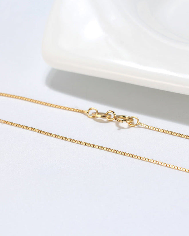 Box Chain (Gold) 0.6 MM