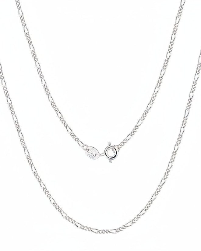 Diamond-Cut Figaro Chain 1.7MM