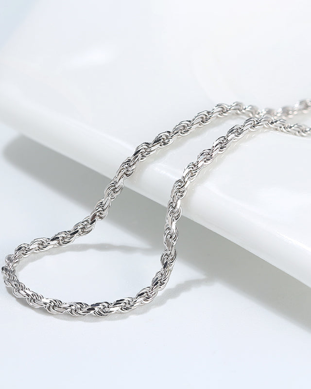 Diamond-Cut Rope Chain 1.5MM