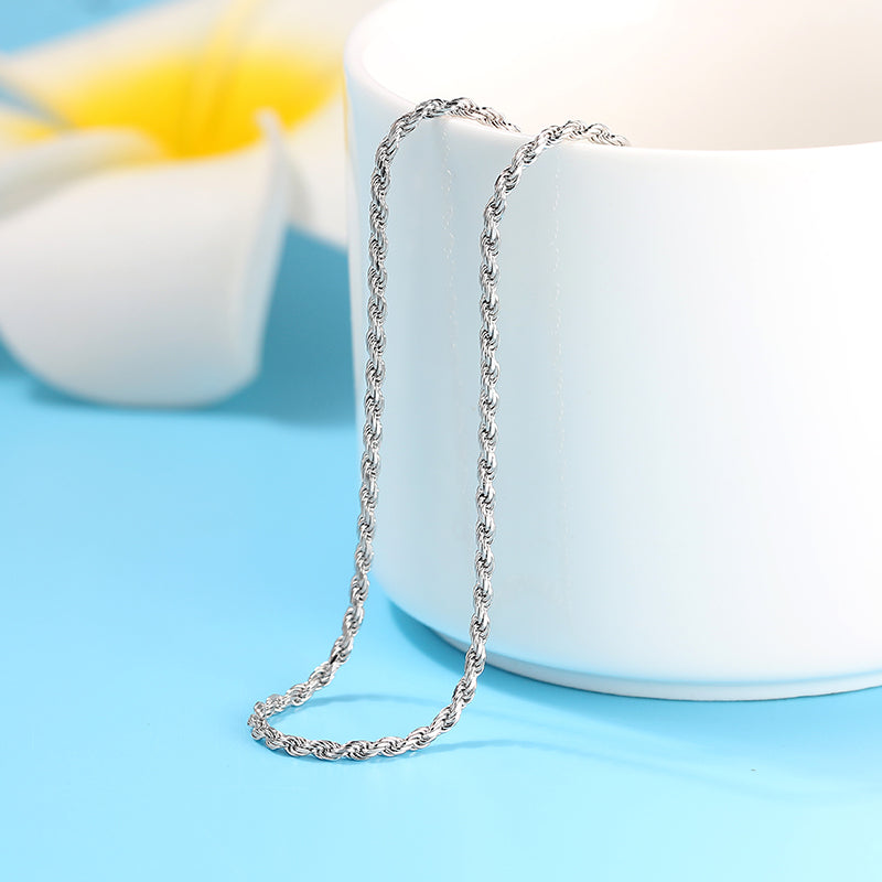 Diamond-Cut Rope Chain 3.3MM