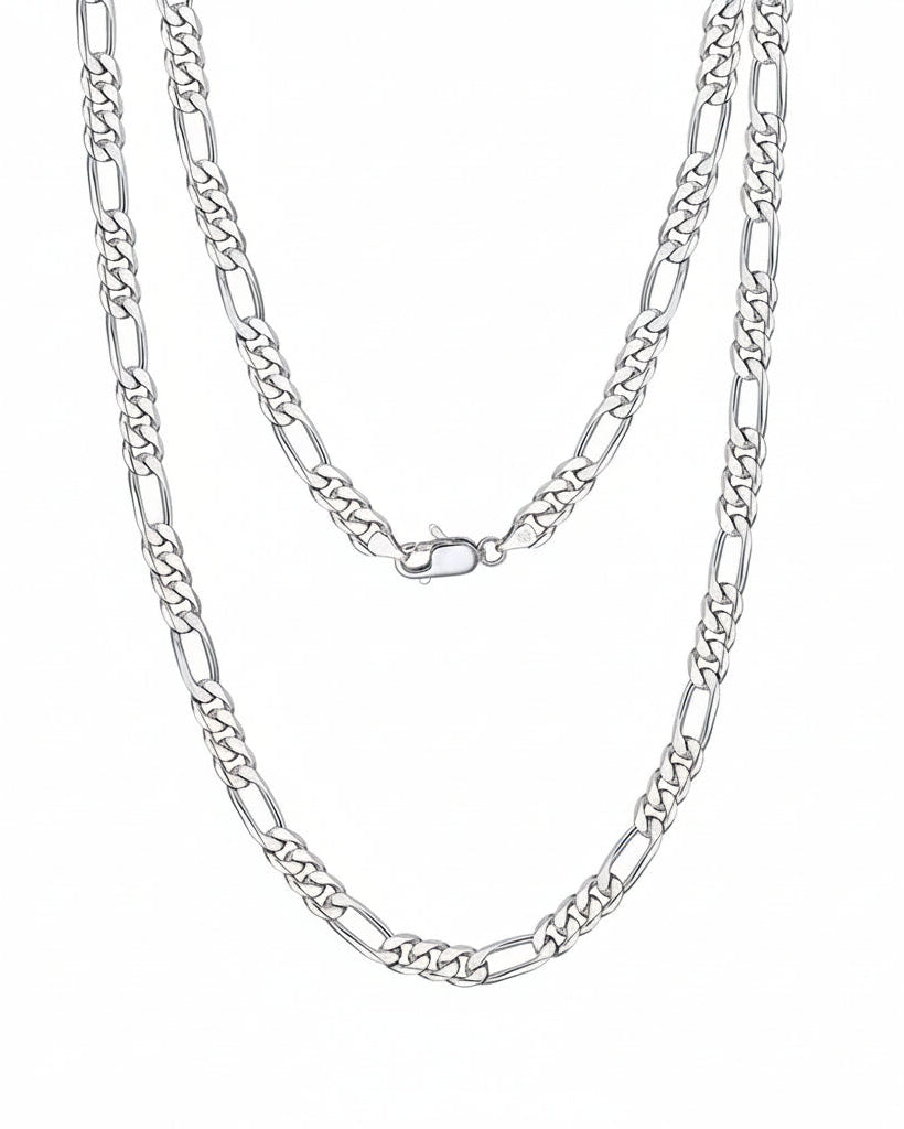 Diamond-Cut Figaro Chain 3.3MM