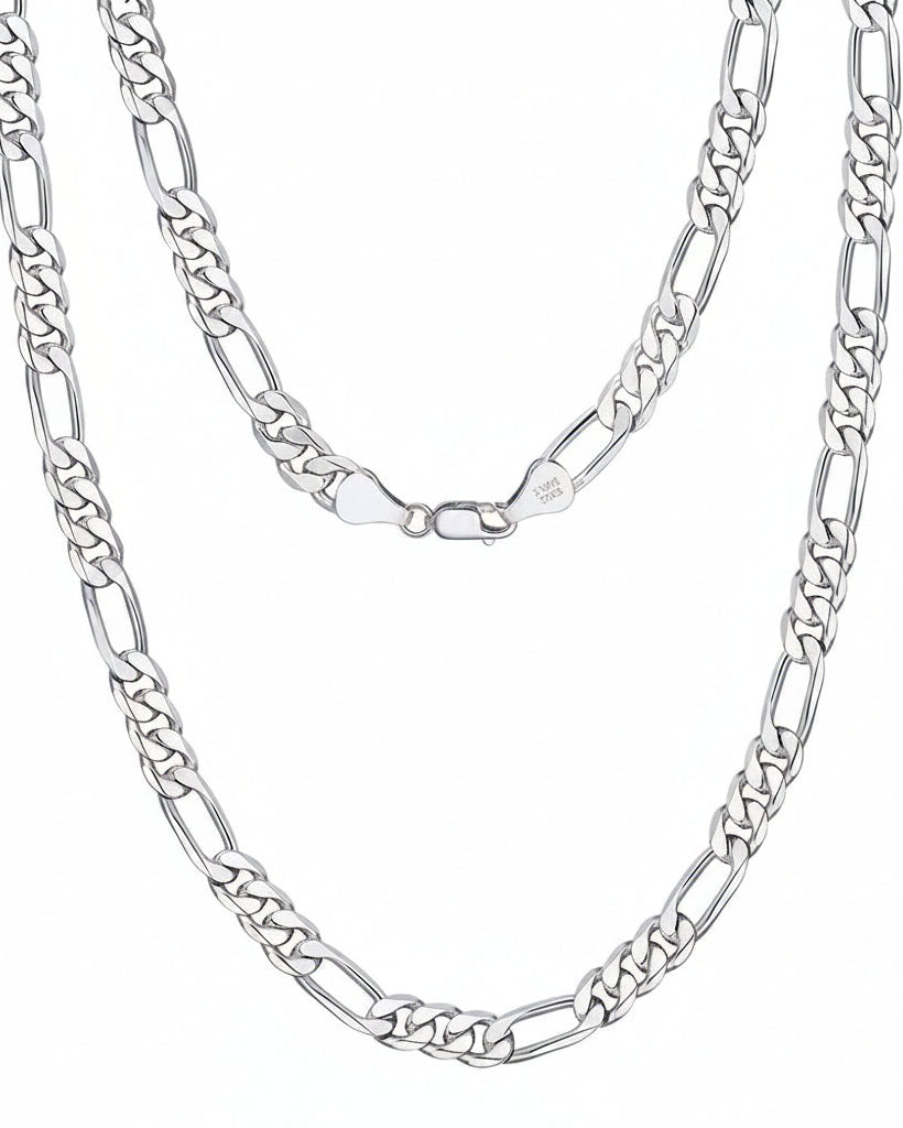 Diamond-Cut Figaro Chain 5MM