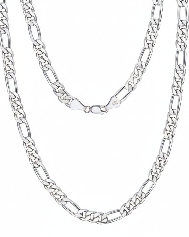 Diamond-Cut Figaro Chain 5MM