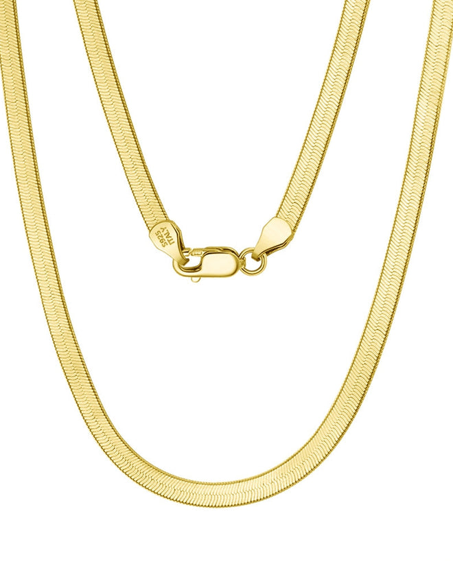 The Herringbone Chain (Gold)