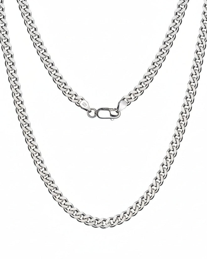 Diamond-Cut Cuban Link Curb Chain 3.6MM
